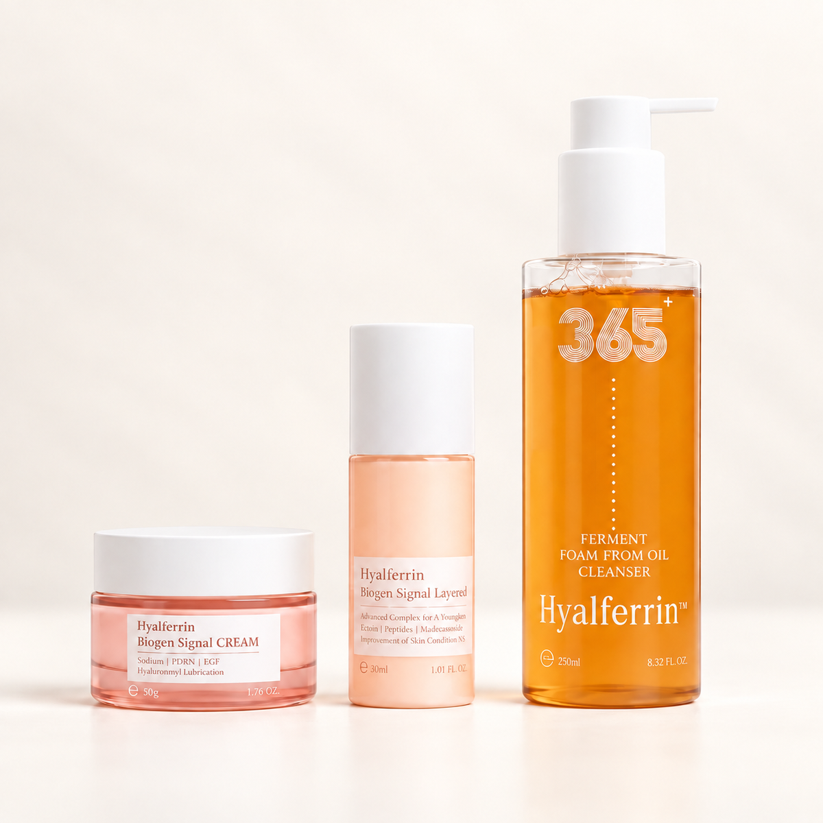Pack Cuidado Diario Cleanser 365+ Layered 60ml + Signal Cream
